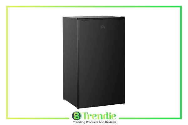 2. HOMCOM 3.2 Cubic Feet Refrigerator